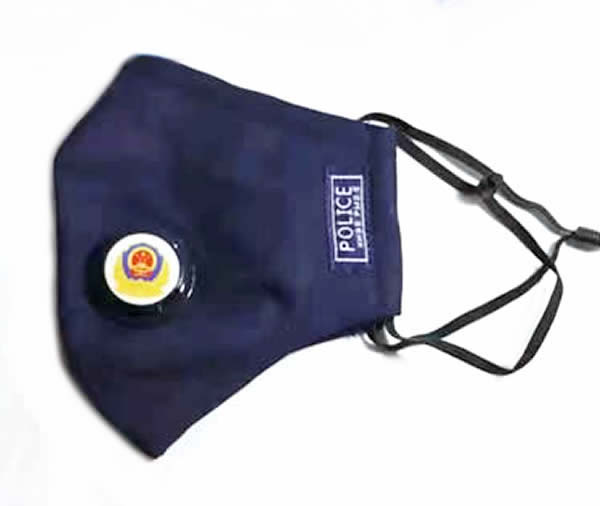 KN95警用防寒口罩，五层过滤新型警察专用口罩，新款交警执勤口罩，产品检测专利